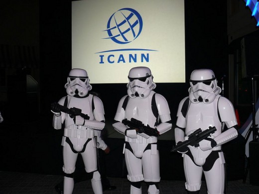 Stormtroopers take ICANN by force.