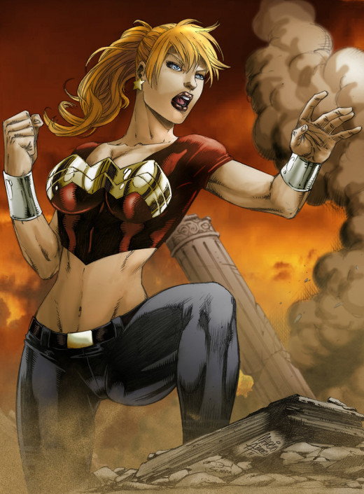 Wonder Girl by Seabra 