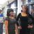 Cierra Richardson and Shantelle served as hostesses during the red carpet presentation at the show.