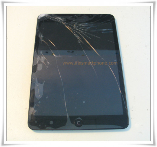 broken iPad mini screen