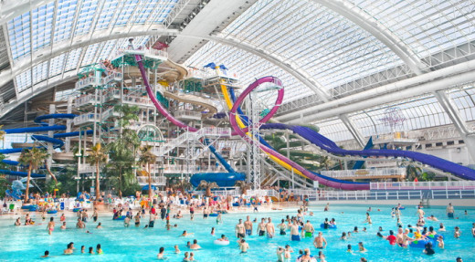 World water park, Alberta, Canada