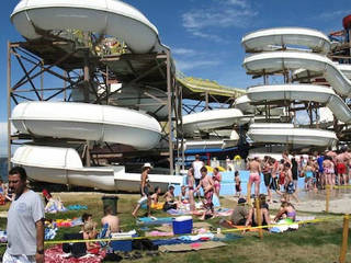 Wild rapids outdoor water park