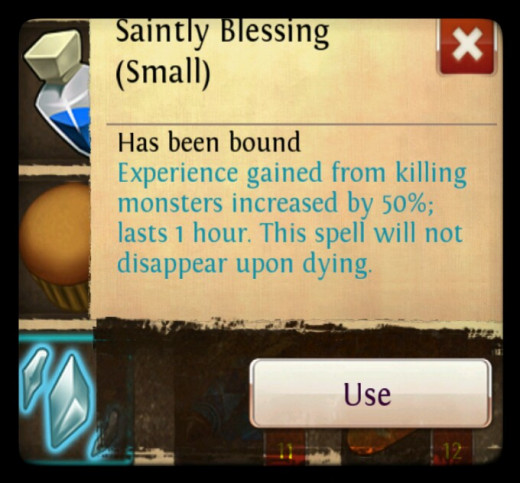 Saintly Blessing in Order and Chaos