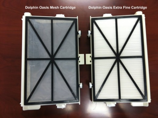 Dolphin Oasis Mesh and Extra Fine Filter Cartridges