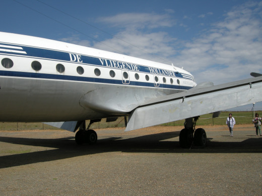 The aeroplanes are checked accurately before they are allpwed to take off. Source: Natasha