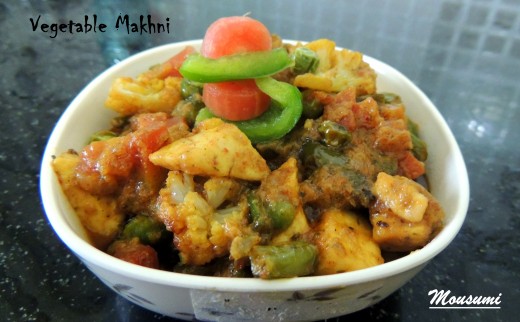 Mixed Vegetable Makhni