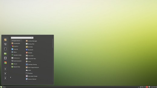 Linux Mint 16 Desktop