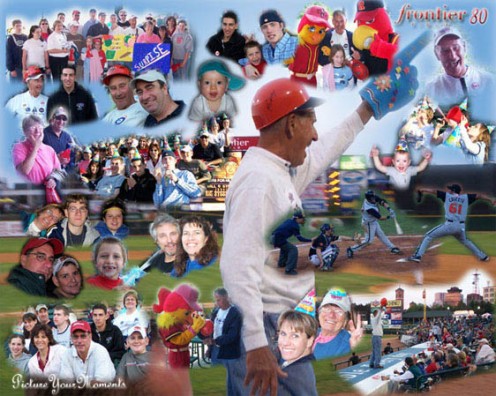 Family photomontage Family photomontage