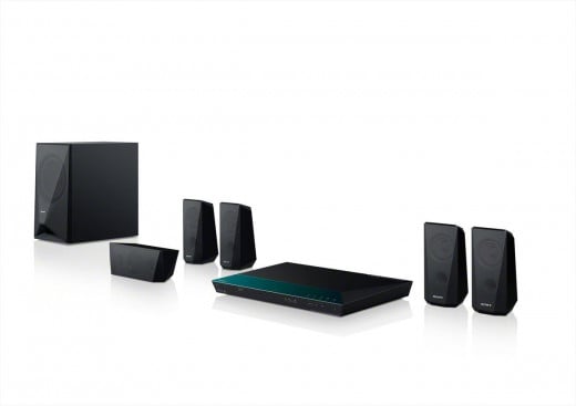 Sony 5.1 Channel Home Theater System(with 3D Blu-ray Disc and Built in WiFi, Model no. BDV-E3100)