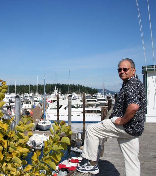 Larry at Roche Harbor Marina