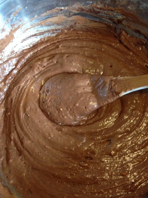 Add the cocoa graduatly
