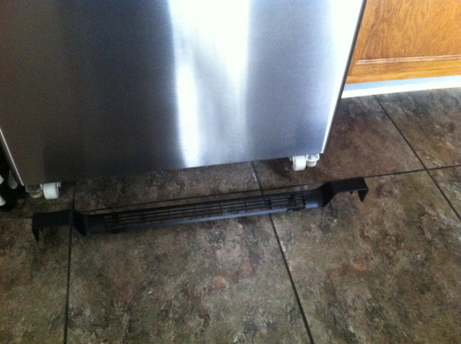 detach the grill and clean.