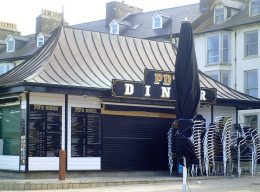 DJs Diner not yet open.
