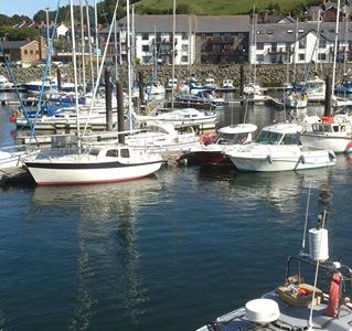 Aberystwyth Harbour.