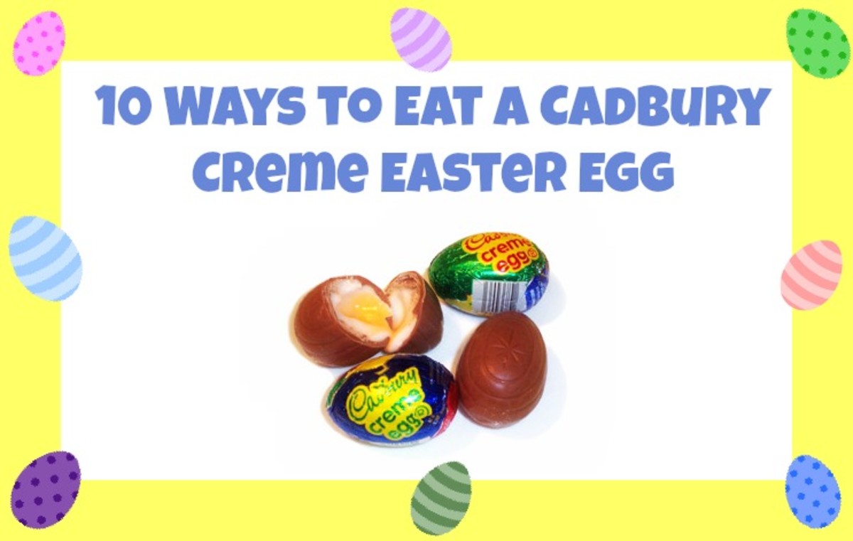 Ten Ways To Eat A Cadbury Creme Easter Egg