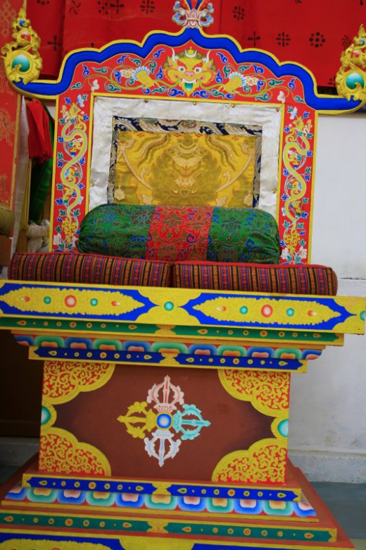 The Seat of Dalai Lama