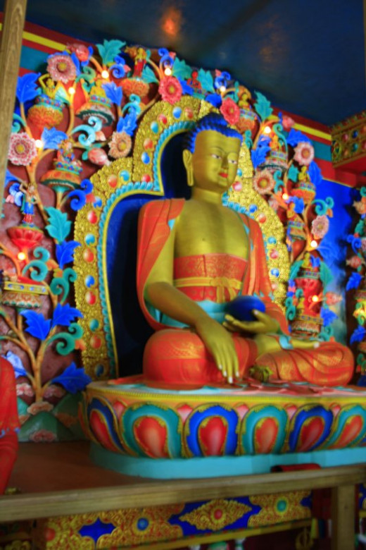 Meditating Buddhas