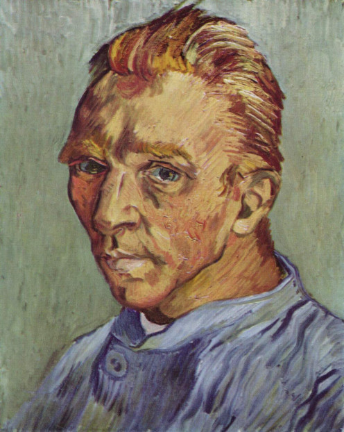 Self-portrait without beard by Vincent van Gogh