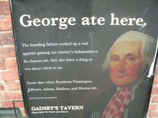 Historic Gadsby Tavern in Alexandria, Virginia