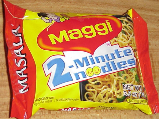 Soupy Maggi Noodles