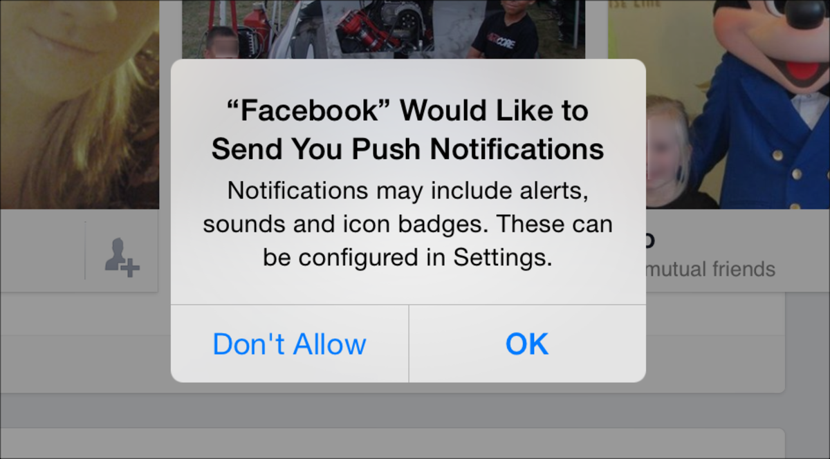 What happens if I turn off push notifications?