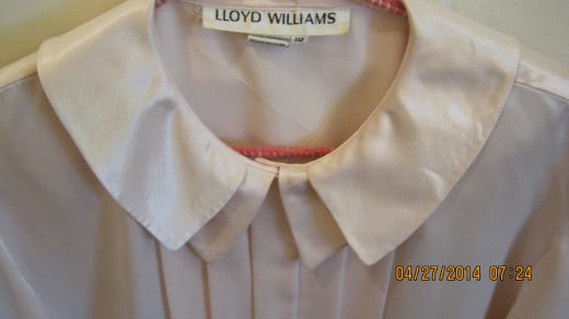 Vintage Pink Lloyd Williams Blouse