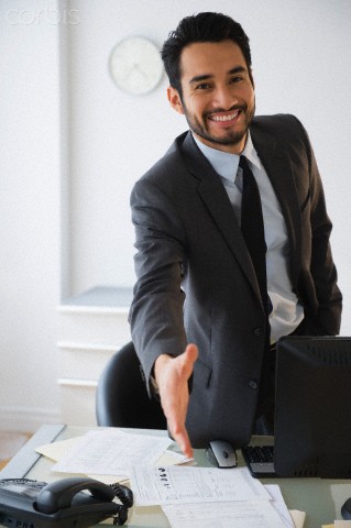"The job is yours. Now to take a week off. This interviewing is stressful."