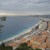 The endless beaches of Nice. The endless beaches of Nice.