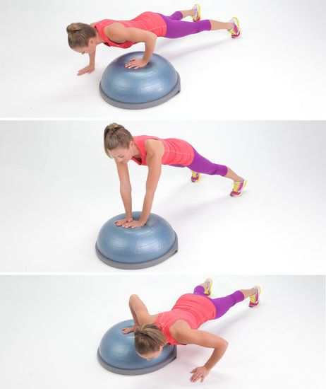  It can make even the simplest exercises more difficult by adding a balancing aspect to your workout. 