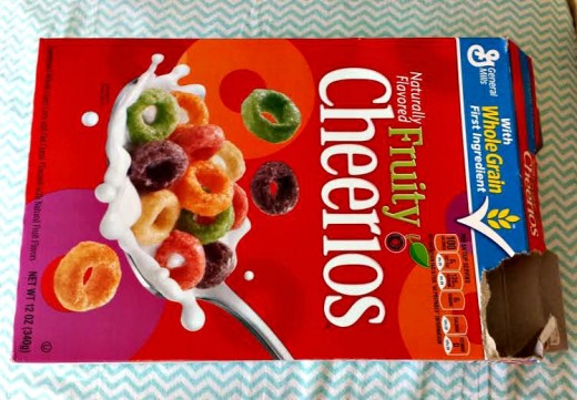Save those cereal boxes for upcycled crafts and gifts.