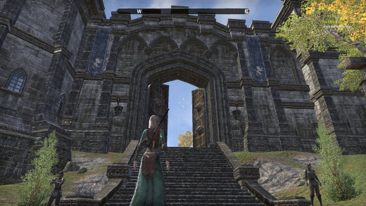 Entrance to Daggerfall