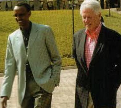 Kagame and Clinton