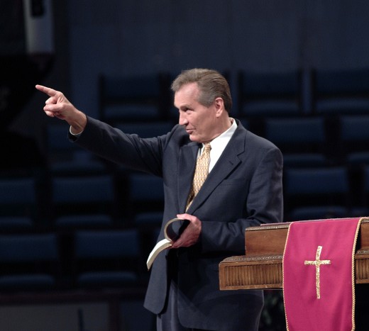 The late Adrian Rogers