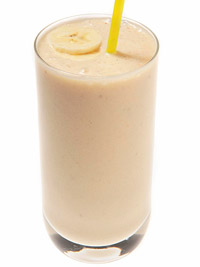 Peanut Butter and Banana Smoothie