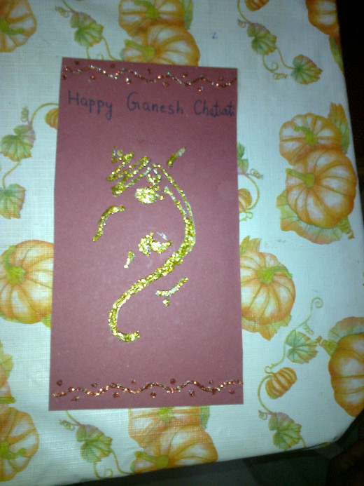 3D paint card