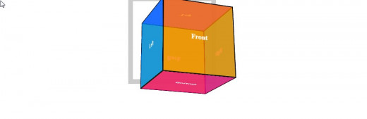 Positioning being set is inportant when setting up the class for the cube and container elements, otherwise the cube will float off the screen.