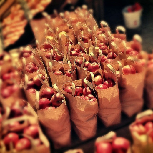Hipsters also appreciate organic food.