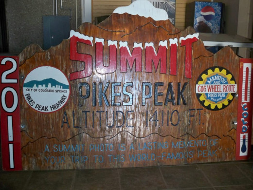 Pikes Peak Summit House.