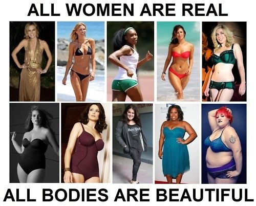 Body diversity is beautiful!