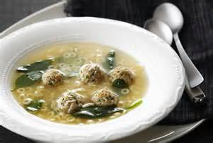 Wedding Soup with Meatballs