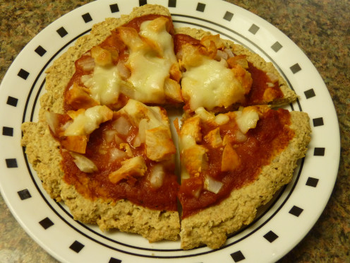 This gluten-free oat pizza crust is hearty, crispy, and helps one to create delicious (more healthy) pizzas at home. 