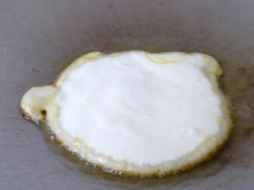 thick pancake batter doesn't spread out