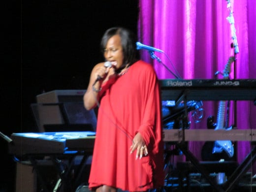 The Songbird, Sheila Coley performed a beautiful rendition of the popular hit "Home."