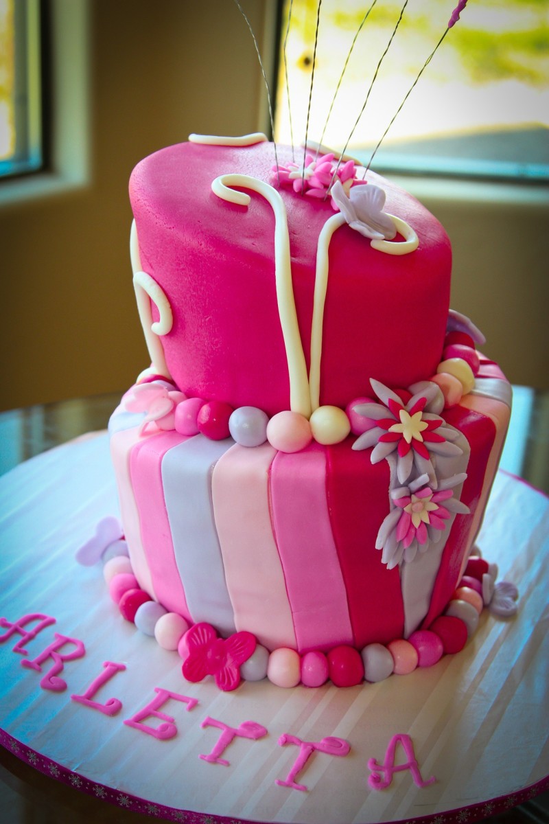 Images Of Birthday Cake For Girl Child