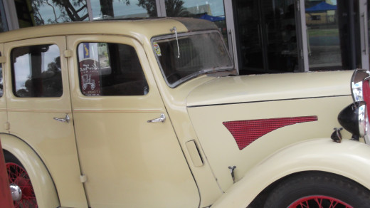 Do you have an old rusty vintage car you'd like to restore to look brand new? Compare this 'after' photo to the 'before' photo above. Same car!!