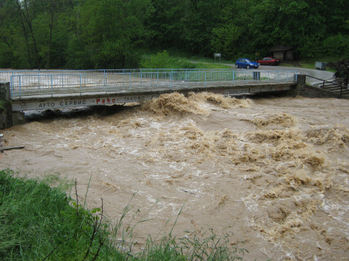 Floods in western Serbia, May 2014