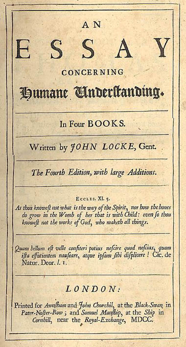 John Locke's essay exploring rights