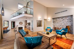 11 Stunningly Beautiful Blue And Orange Living Room Designs