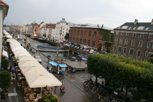 Nyhavn harbour area