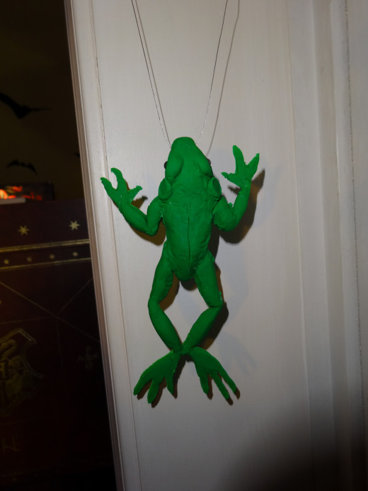 Life size frog Pendant for a costume